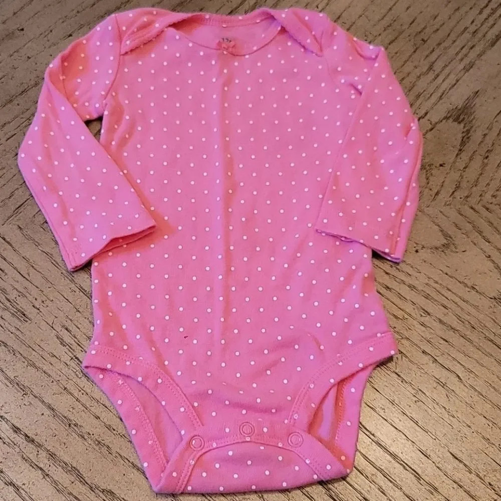 12 month girls Carters long sleeve onsie and pants